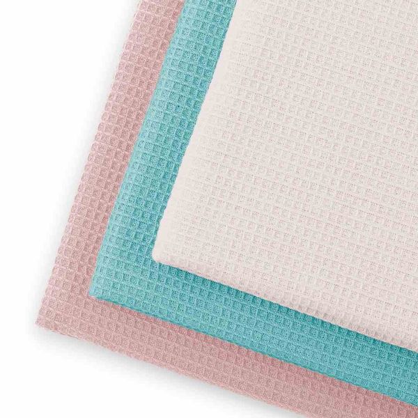 KIT/AH/LETTY/WAFFLE/TURQ&PINKS/3PACK/50X70 zdjęcie 2
