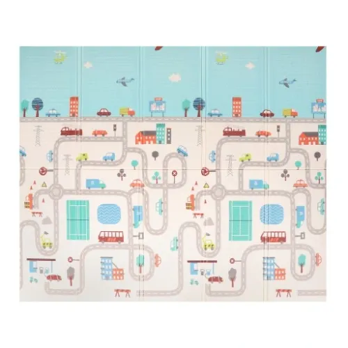 MATA EDUKACYJNA DLA NIEMOWLĄT INTERAKTYWNA PIANKOWA DWUSTRONNA 200X180 XPE na Arena.pl