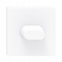 SZYLD DOLNY KWADRATOWY KOLOR BIAŁY BLOKADA WC