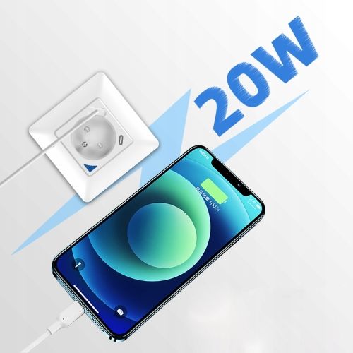 Inteligentne gniazdo z pomiarem prądu USB WiFi TUYA PSMART białe na Arena.pl