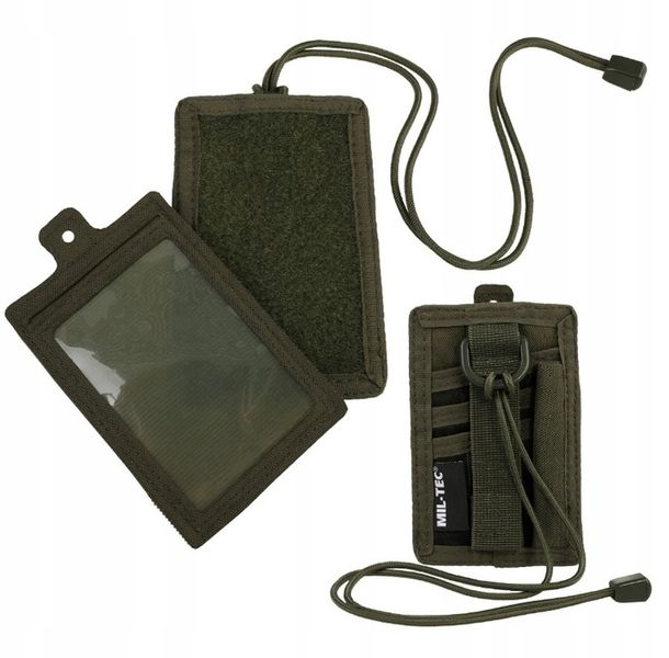 ETUI Pokrowiec na Przepustkę IDENTYFIKATOR OLIVE zdjęcie 1