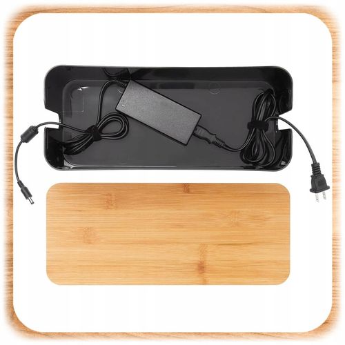 ORGANIZER NA KABLE POJEMNIK PUDEŁKO NA LISTWY KABLI PRZEWODY BOX DREWNO L na Arena.pl