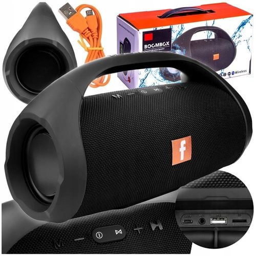 Głośnik Bluetooth Bezprzewodowy BOOMBOX Mobilny USB RADIO LED MP3 na Arena.pl