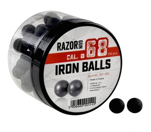 Kule gumowo-metalowe kal.68 100 szt. RazorGun do Byrna, HDS 68, TCP, SG-68 na Arena.pl