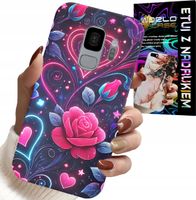 ETUI DO SAMSUNG GALAXY S9 - SERCE, RÓŻA, NASTOLETNIE CASE + FOLIA