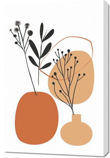 Obraz 60x90cm Botaniczny Pastel zdjęcie 1