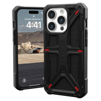 Etui UAG Monarch do iPhone 15 Pro Max - czarny kevlar