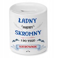 Skarbonka Dla Kierownika Na Urodziny Na Prezent Z Nadrukiem Ze Zdjęciem