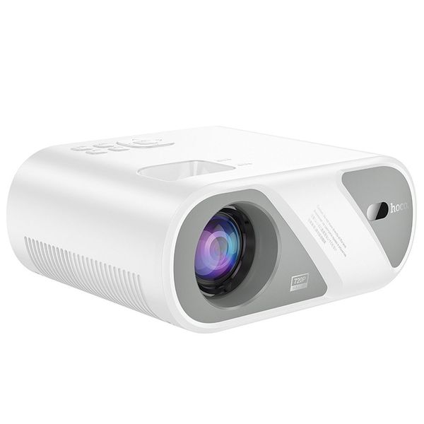 Projektor HD Ready Hoco Wi-Fi Bluetooth 720P DT1 biały zdjęcie 1