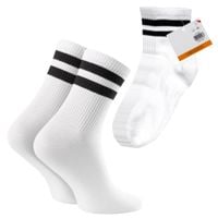 Skarpety bawełniane 3 pary 39-44 skarpetki sportowe damskie męskie biały