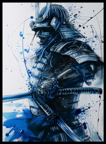 Plakat 40x55cm Samuraj w Błękicie na Arena.pl