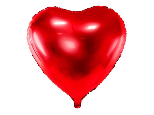 Balon foliowy Serce, 45cm, czerwony na Arena.pl