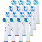 KOŃCÓWKI DO ORAL-B - WKŁADY DO VITALITY - 16 SZTUK