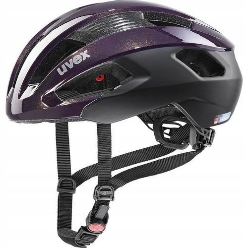 Kask rowerowy UVEX Rise CC - r. 52-56 cm, plum na Arena.pl