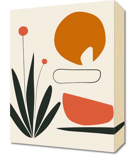 Obraz 30x40cm Abstrakcyjny Zen zdjęcie 1