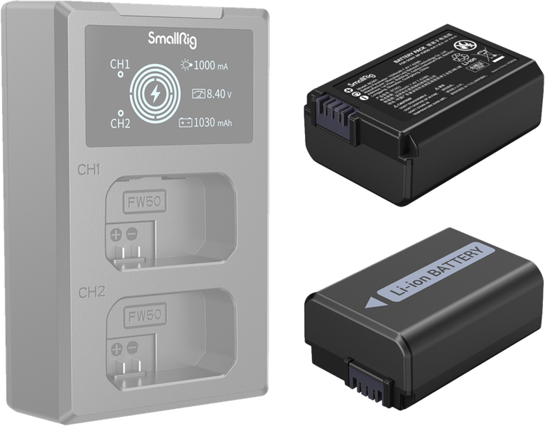 Smallrig 4068 - akumulator NP-FW50 zdjęcie 3