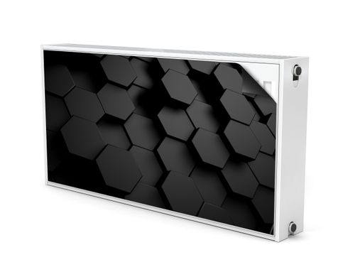 MASKOWNICA Magnetyczna Na Kaloryfer Abstrakcyjne Heksagony 110cm x 60cm na Arena.pl