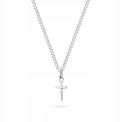 SREBRNY KRZYŻYK 925 ŁAŃCUSZEK Pancerka + Grawer na Arena.pl