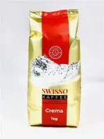 swisso kaffee crema 1kg, 100% ARABIKA - NIEMIECKA ORYGINALNA KAWA ZIARNISTA