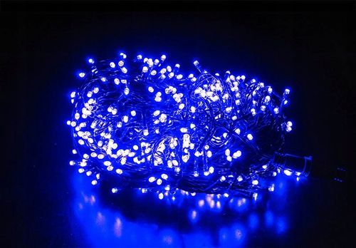 LAMPKI CHOINKOWE LED 1000 ZEWNĘTRZNE GRUBE 68m - ŚWIATŁO STAŁE na Arena.pl