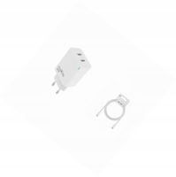 Ładowarka sieciowa GaN 45W dwa USB-C z kabelem do Xiaomi Redmi Note 9