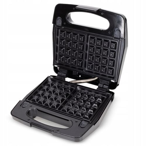 OPIEKACZ DO KANAPEK SANDWICH GRILL ELEKTRYCZNY GOFROWNICA 3-w-1 na Arena.pl