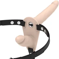 fetish submissive harness flesh up - system uprzęży z podwojnym