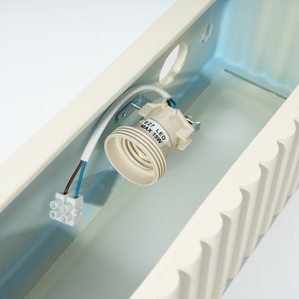 Kinkiet ceramiczny RIGATA beżowy zdjęcie 7