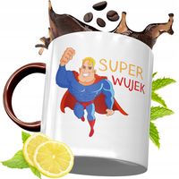 Kubek Bordowy Dla Wujka Na Urodziny Prezent Z Nadrukiem Ze Zdjęciem