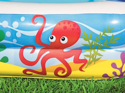 Basenik dla dzieci z daszkiem 140 x 140 x 114 cm Bestway 52192 na Arena.pl