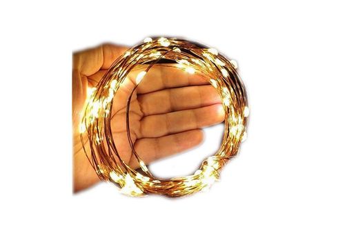 MIKRO LEDY DRUCIKI 20 LED białe ciepłe komplet 10szt z bateriami na Arena.pl