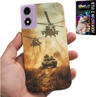ETUI DO MOTOROLA MOTO E14 - HELIKOPTER WOJSKOWY CZOŁG MILITARIA CASE