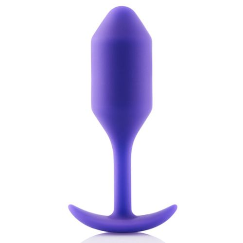 Plug analny - B-Vibe Snug Butt Plug 2 Purple na Arena.pl