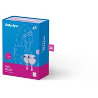tampony   satisfyer feel good menstrual cup (lila)