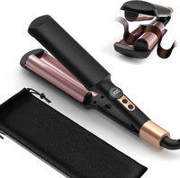 UKLISS Mini Lokówka Do Włosów Mermaid Waver Czarna 5 Temperatur 120-200°C