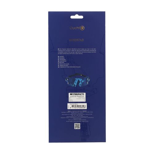florence collection - blindfold - blue na Arena.pl