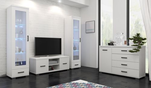 Komoda K3 witryna 160cm dużo kolorów na Arena.pl