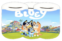 Skarbonka Ceramiczna Bluey i Przyjaciele - Blue i Bingo