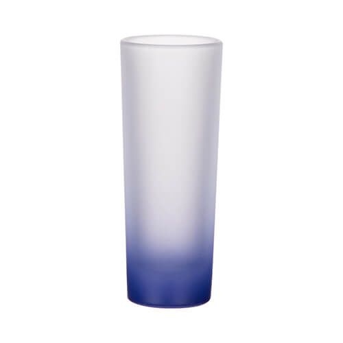 Kieliszek 90 ml szroniony do sublimacji - granatowy gradient zdjęcie 1