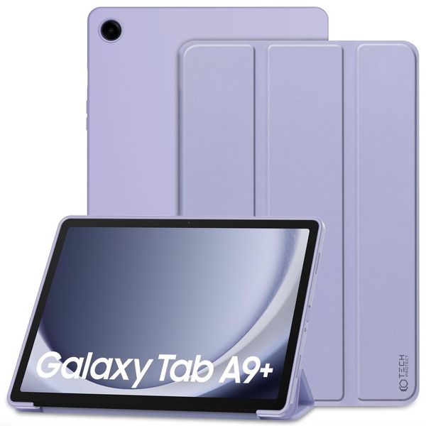 Etui Tech-Protect SmartCase DO Samsung Galaxy Tab A9+ 11.0 Fioletowe zdjęcie 1
