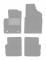 Dywaniki welurowe OSLO Ford Ka MK2 FL 2012-2018 szare 4 szt.