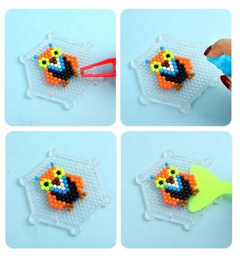 Koraliki Wodne Duży Zestaw do Tworzenia Bransoletek Biżuterii z Akcesoriami na Arena.pl