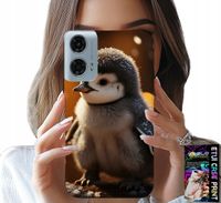 ETUI DO MOTOROLA MOTO G85 5G - SŁODKI PINGWIN, TUPTAK, MADAGASKAR WZORY