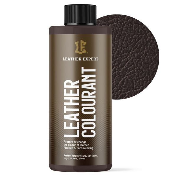 leather expert colourant - dark brown farba do skóry naturalnej zdjęcie 2
