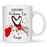 Kubek Walentynkowy upominek prezent personalizowany