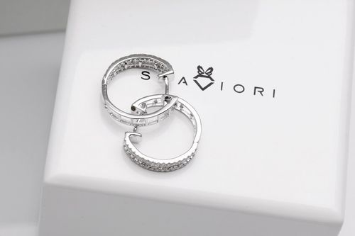 Złote kolczyki KBD4759 - Diament na Arena.pl