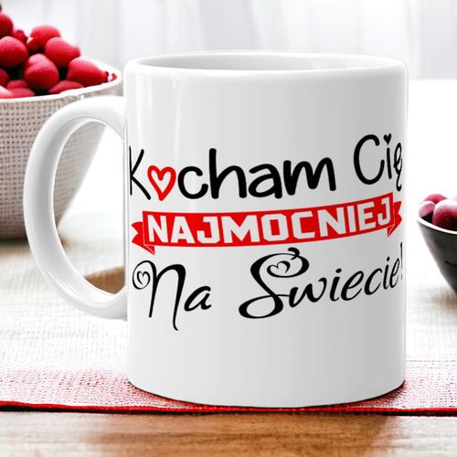 KUBEK PREZENT DLA DZIEWCZYNY ŻONY MĘŻA CHŁOPAKA NA WALENTYNKI URODZINY na Arena.pl