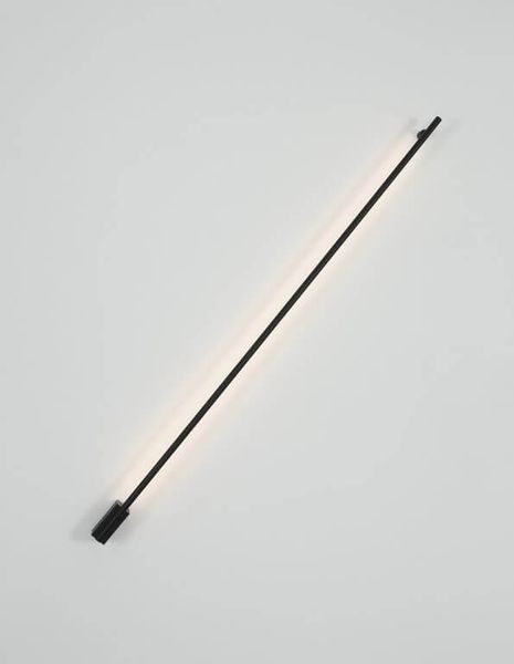 Ledowa listwa ścienna Buin lampa do przedpokoju 20W czarna zdjęcie 2