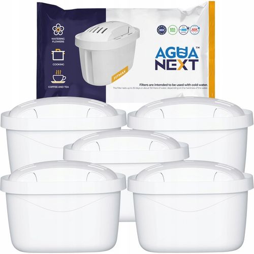 Agua Next Fitmax filtr do dzbanka Dafi zamiennik - wkład filtrujący - 5 szt na Arena.pl