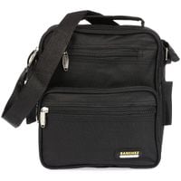 Torba męska z nylonu pionowa czarna marki Sanchez czarna